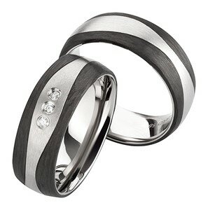 ringen carbon/titanium