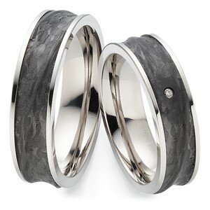 ringen carbon/titanium