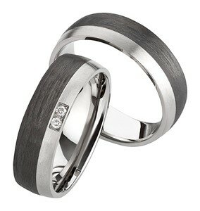 ringen carbon/titanium