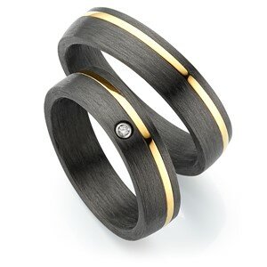 ringen carbon/titanium