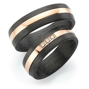 ringen carbon/titanium