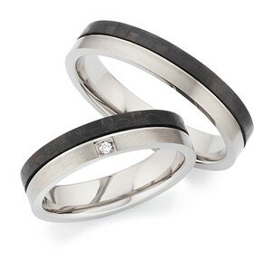 ringen carbon/titanium