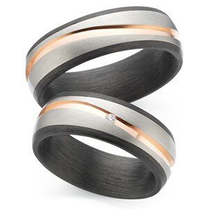 ringen carbon/titanium