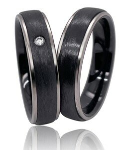 ringen titanium/keramiek