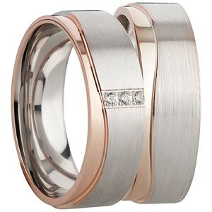 ringen zilver met pvd 